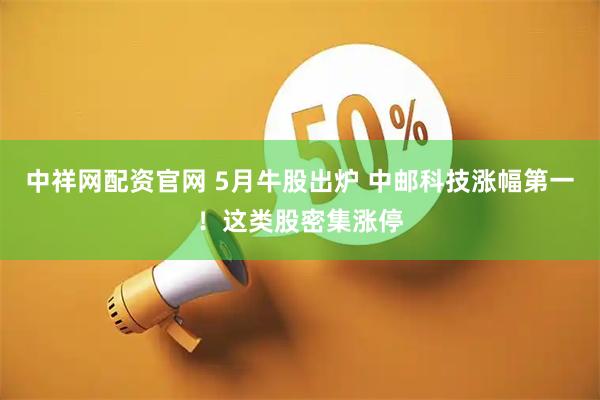 中祥网配资官网 5月牛股出炉 中邮科技涨幅第一！这类股密集涨停