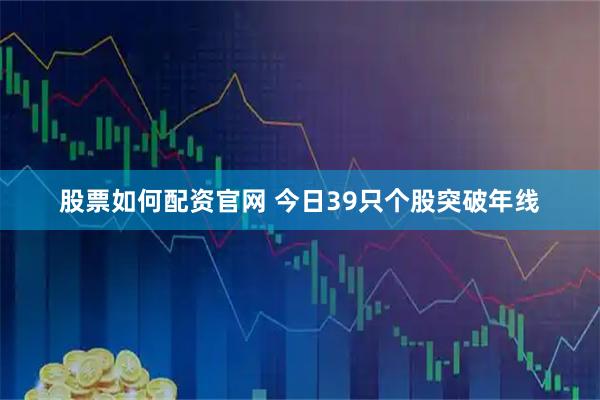 股票如何配资官网 今日39只个股突破年线